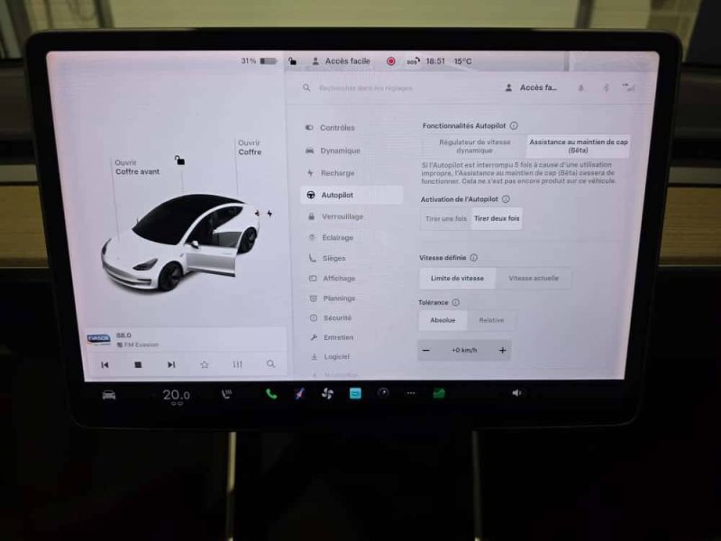 TESLA MODEL 3 SR+ / ATTELAGE 