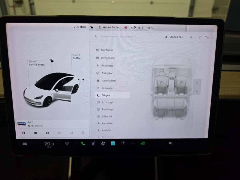 TESLA MODEL 3 SR+ / ATTELAGE 