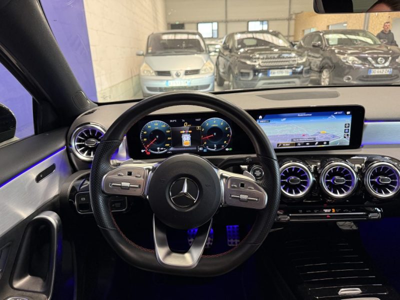 MERCEDES CLASSE A 200 163CH AMG LINE 7G-DCT - TOIT OUVRANT PANORAMIQUE - EXCELLENT ÉTAT - PNEUS AV NEUFS - RIEN À PRÉVOIR