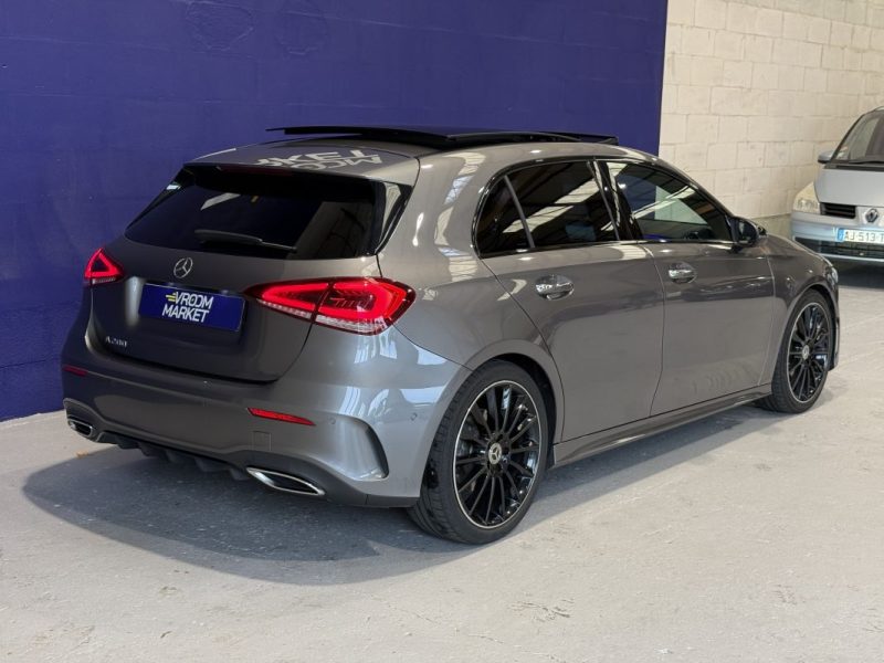 MERCEDES CLASSE A 200 163CH AMG LINE 7G-DCT - TOIT OUVRANT PANORAMIQUE - EXCELLENT ÉTAT - PNEUS AV NEUFS - RIEN À PRÉVOIR