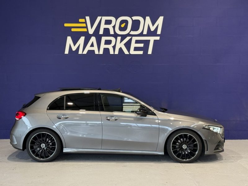 MERCEDES CLASSE A 200 163CH AMG LINE 7G-DCT - TOIT OUVRANT PANORAMIQUE - EXCELLENT ÉTAT - PNEUS AV NEUFS - RIEN À PRÉVOIR