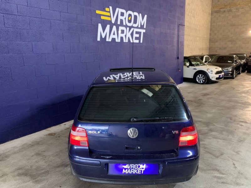 VOLKSWAGEN GOLF IV 2.3 V5 170CH CARAT BVM6 - CUIR - TOIT OUVRANT