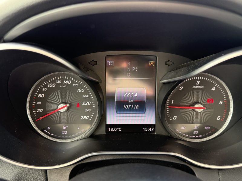 MERCEDES CLASSE C 220 D 170 CV EXECUTIVE 7G-TRONIC / TOIT OUVRANT / HUD / ORIGINE FRANCE    2016