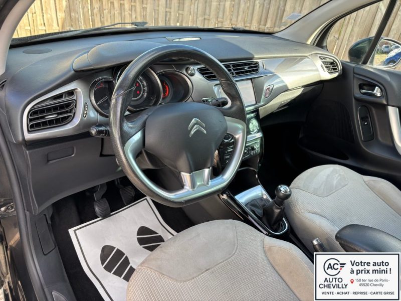 CITROEN C3 - 2 1.6 HDI 90 EXCLUSIVE GPS/CLIM/RÉGULATEUR/PACK HIFI 2010