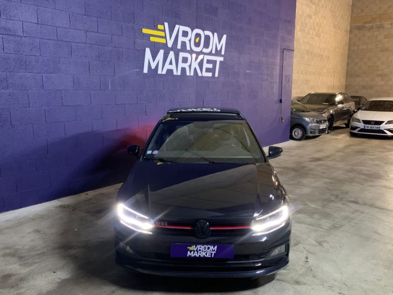 VOLKSWAGEN POLO VI GTI 2.0 TFSI 200CH DSG6-TOIT OUVRANT PANORAMIQUE-VIRTUAL COCKPIT-SIÈGES CHAUFFANTS-85 000KM 