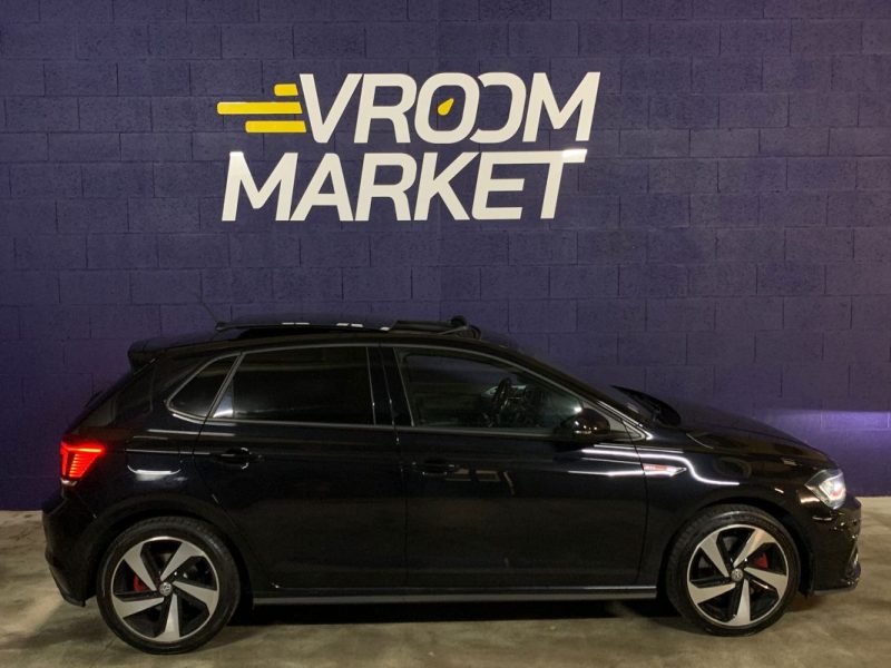 VOLKSWAGEN POLO VI GTI 2.0 TFSI 200CH DSG6-TOIT OUVRANT PANORAMIQUE-VIRTUAL COCKPIT-SIÈGES CHAUFFANTS-85 000KM 
