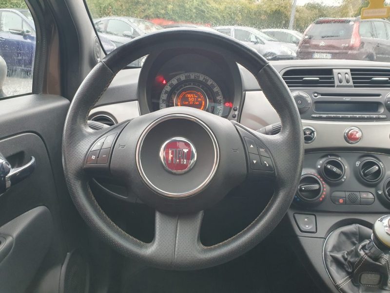 FIAT 500 1.2L 8V 69CH S&S  *BY DIESEL* GARANTIE REVISE 2010