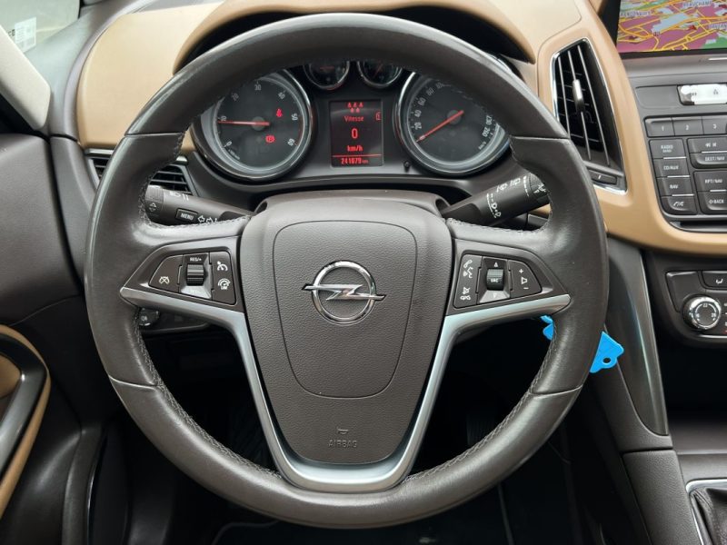 OPEL ZAFIRA TOURER III 2.0 CDTI 130 Cv 7 PLACES / ECRAN GPS TOIT PANORAMIQUE CRIT AIR 2