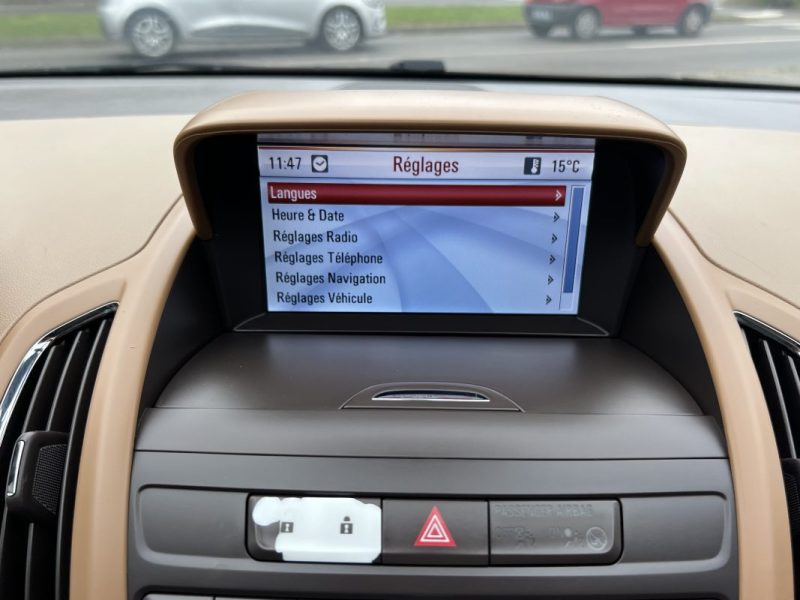 OPEL ZAFIRA TOURER III 2.0 CDTI 130 Cv 7 PLACES / ECRAN GPS TOIT PANORAMIQUE CRIT AIR 2