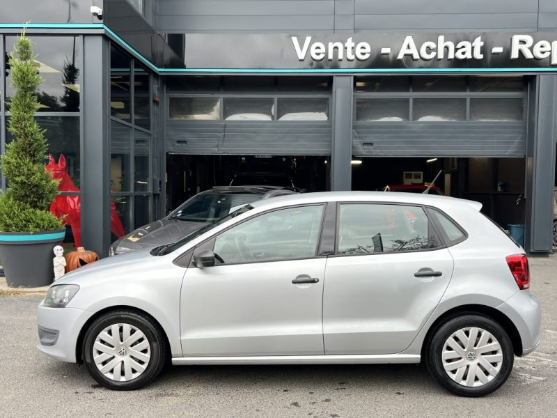 VOLKSWAGEN POLO 5 V 1.2 60 Cv 5 PORTES / CLIMATISATION REGULATEUR - GARANTIE 1 AN