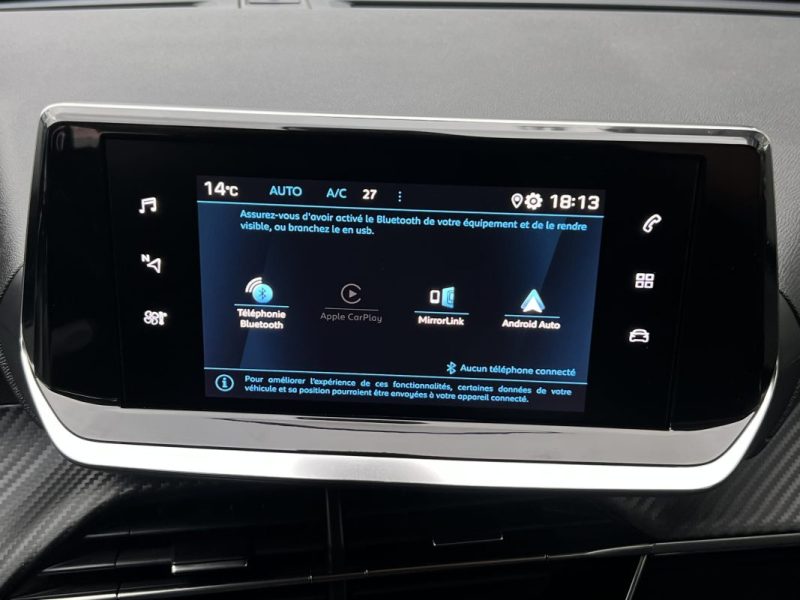 PEUGEOT 208 II 1.2 75 CV ECRAN TACTILE / APPLE CARPLAY & ANDROID CRIT AIR 1  - GARANTIE 1 AN
