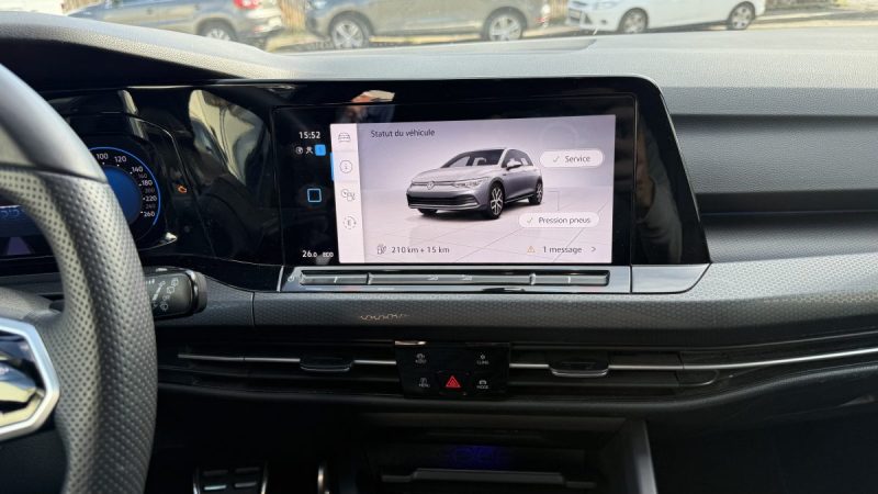 VOLKSWAGEN GOLF 8 GTE 1.4 EHYBRID 245CH DSG 2022 / Véhicule Français 1ere main