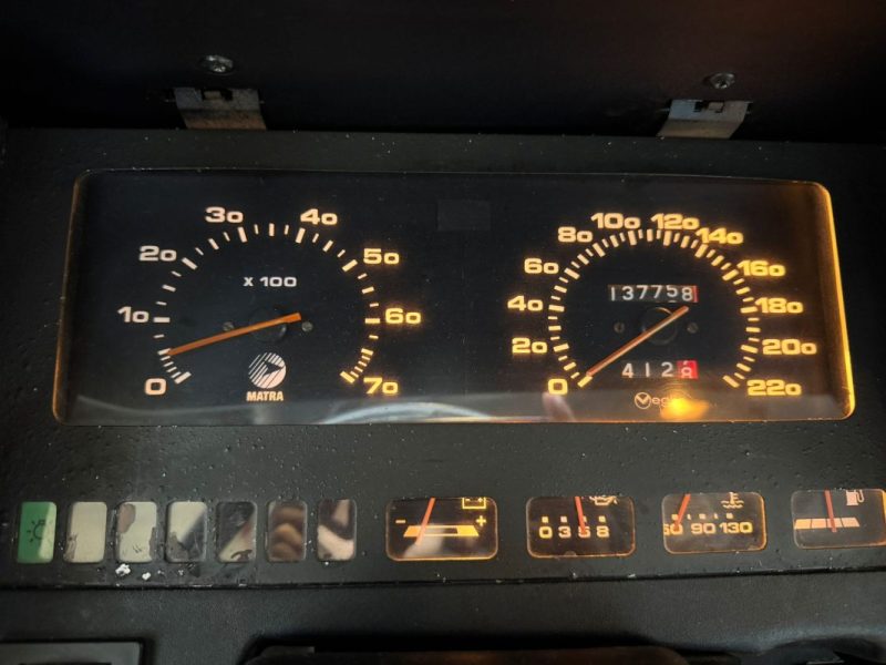 TALBOT MATRA MURENA 1.6 1982 