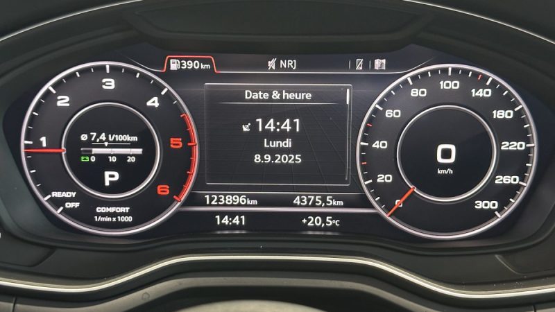 Audi A4 Limousine B9 2.0 TDI 150ch S-Line - S-Tronic - Toit ouvrant - Carplay - Virtual Cockpit