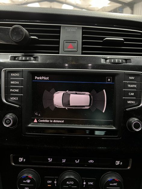 VOLKSWAGEN GOLF VII 2.0 GTD 184CV DRIVE SELECT/RADARS AV-AR/TISSUS ÉCOSSAIS 2017