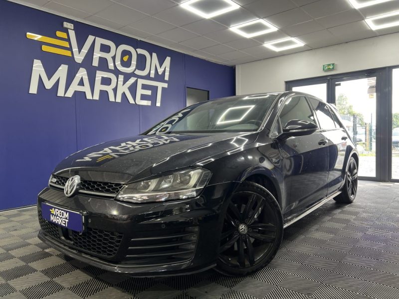 VOLKSWAGEN GOLF VII 2.0 GTD 184CV DRIVE SELECT/RADARS AV-AR/TISSUS ÉCOSSAIS 2017