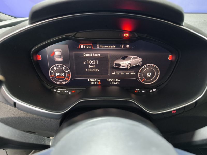 AUDI AUDI TT 2.0 TFSI 230 CV QUATTRO - FINITION S-LINE - BOITE AUTOMATIQUE  2.0 TFSI 230CH QUATTRO S TRONIC 6 2015