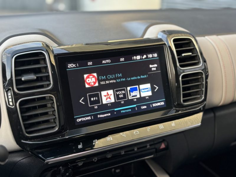 Citroen C5 Aircross Puretech 180CH EAT8 Shine - Suivi Entretien - Chaîne de Distribution