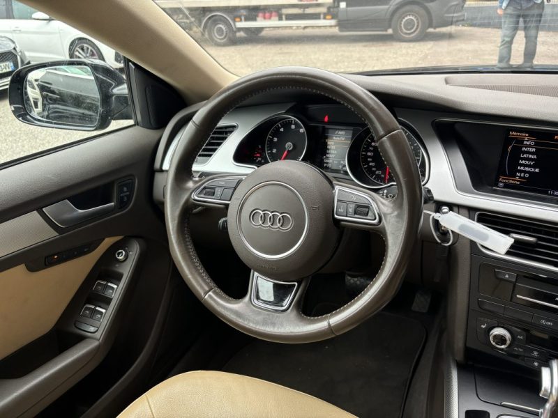 AUDI A5 SPORTBACK 2.0 TFSI 230CH SUIVI COMPLET - 1ER MAIN 
