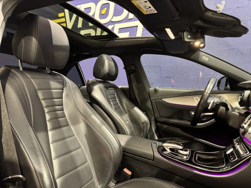 MERCEDES CLASSE E 220 D 194CH PACK AMG 9G-TRONIC / SUIVI COMPLET MERCEDES-CARPLAY