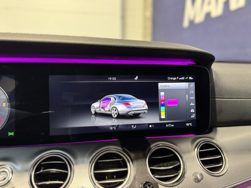 MERCEDES CLASSE E 220 D 194CH PACK AMG 9G-TRONIC / SUIVI COMPLET MERCEDES-CARPLAY