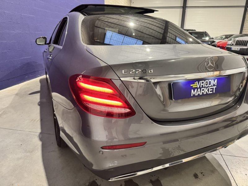 MERCEDES CLASSE E 220 D 194CH PACK AMG 9G-TRONIC / SUIVI COMPLET MERCEDES-CARPLAY
