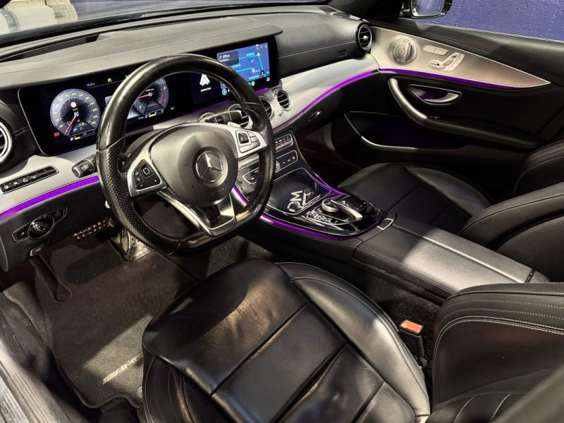 MERCEDES CLASSE E 220 D 194CH PACK AMG 9G-TRONIC / SUIVI COMPLET MERCEDES-CARPLAY
