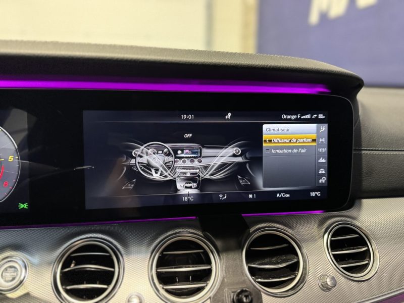 MERCEDES CLASSE E 220 D 194CH PACK AMG 9G-TRONIC / SUIVI COMPLET MERCEDES-CARPLAY