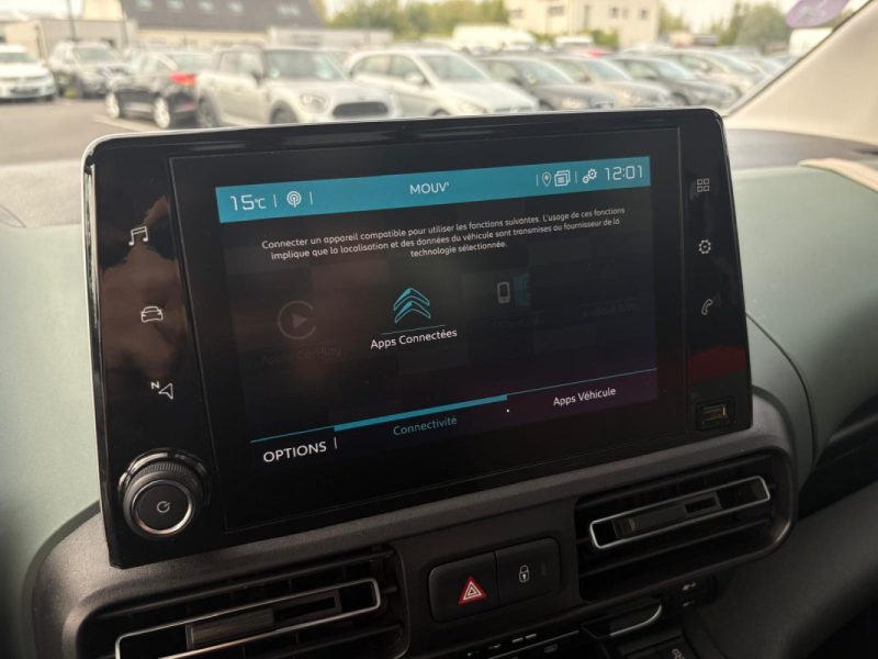 CITROËN BERLINGO 1.2 PureTech 110Ch XTR +🚐🍏 CarPlay / Caméra 📹 Reprise 🔄 Garantie 6 mois ✅