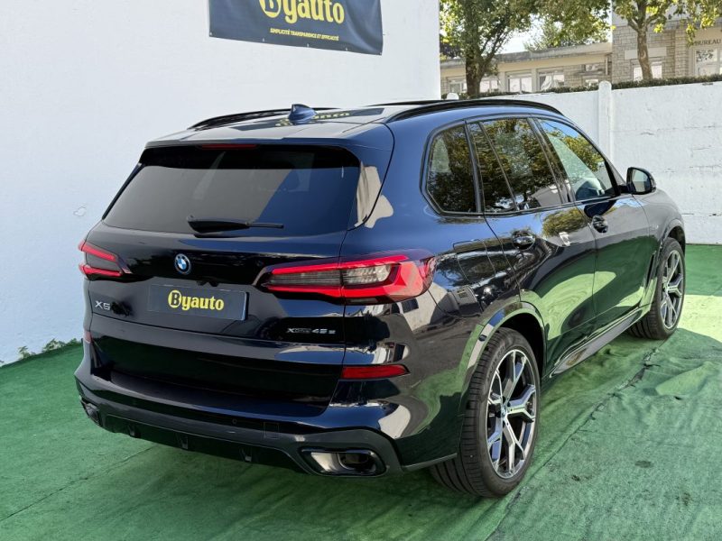 B.M.W. X5 XDRIVE 45E 394 CV PACK M / ATTELAGE / HUD / ORIGINE FRANCE 