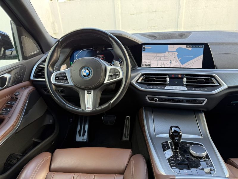 B.M.W. X5 XDRIVE 45E 394 CV PACK M / ATTELAGE / HUD / ORIGINE FRANCE 