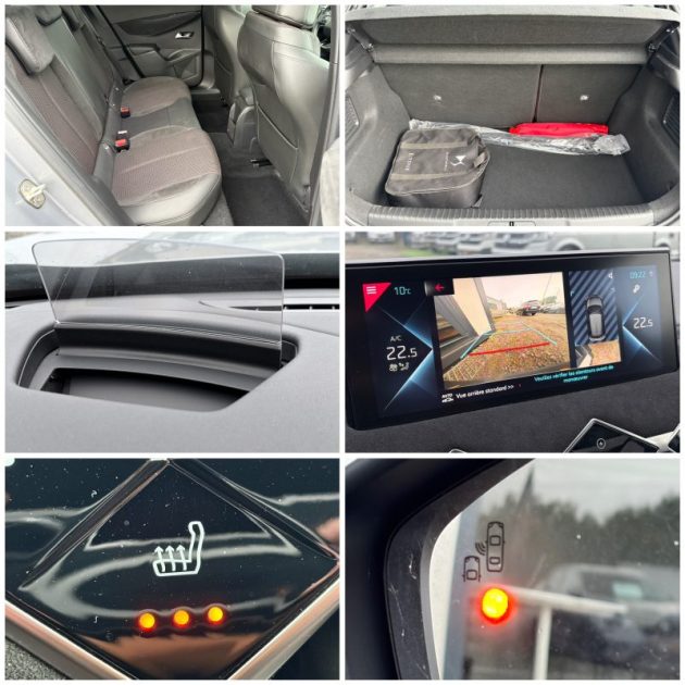 DS DS3 Crossback E-tense 136ch Performance Line / Tete haute / Camera / Angles morts / LEDS / Sièges