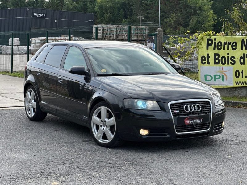 AUDI A3 2.0 TDI 170 CV S LINE / Cuir / siège chauffant /Xenon/clim / Paiement 4 ou 10 fois possible