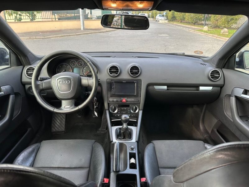 AUDI A3 2.0 TDI 170 CV S LINE / Cuir / siège chauffant /Xenon/clim / Paiement 4 ou 10 fois possible