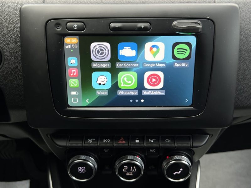 DACIA DUSTER II 1.3 TCE 130 TECHROAD 4x2 GPS APPLE CAPRLAY & ANDROID CAMERA CritAir1 - GARANTIE 1 AN