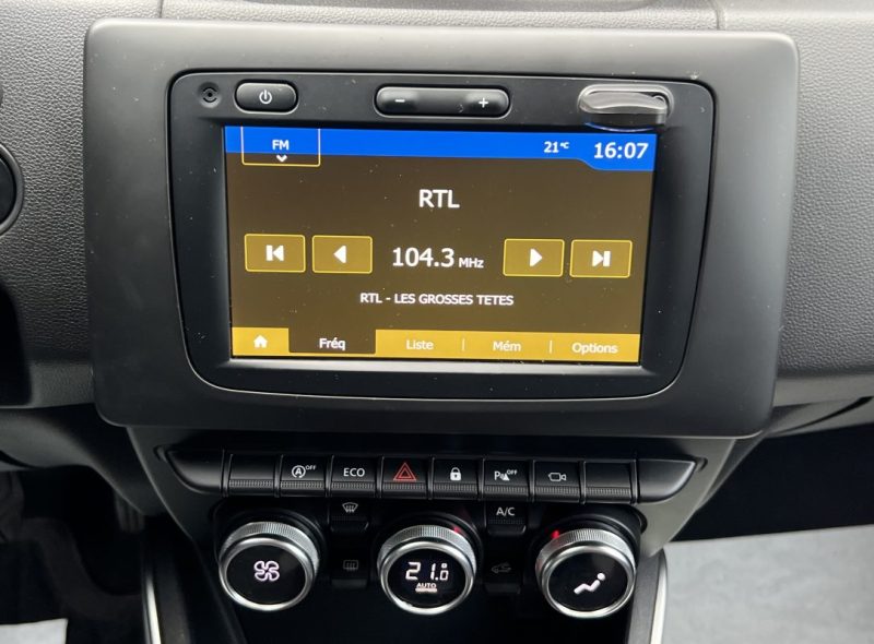 DACIA DUSTER II 1.3 TCE 130 TECHROAD 4x2 GPS APPLE CAPRLAY & ANDROID CAMERA CritAir1 - GARANTIE 1 AN