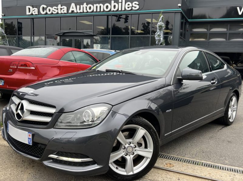 MERCEDES CLASSE C III PHASE 2 COUPE 220 D 2.2 170 Cv BOITE AUTO 7 / GPS CRIT AIR 2 - GARANTIE 1 AN