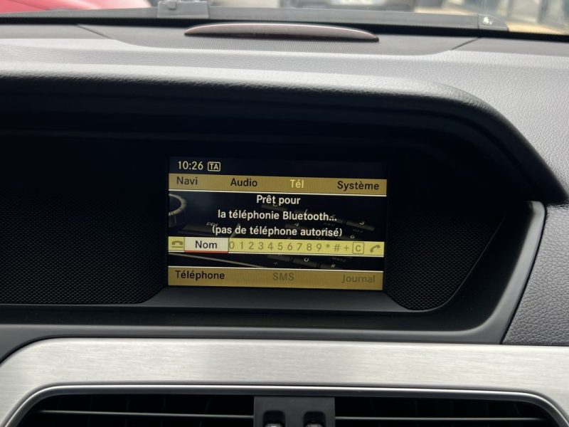 MERCEDES CLASSE C III PHASE 2 COUPE 220 D 2.2 170 Cv BOITE AUTO 7 / GPS CRIT AIR 2 - GARANTIE 1 AN