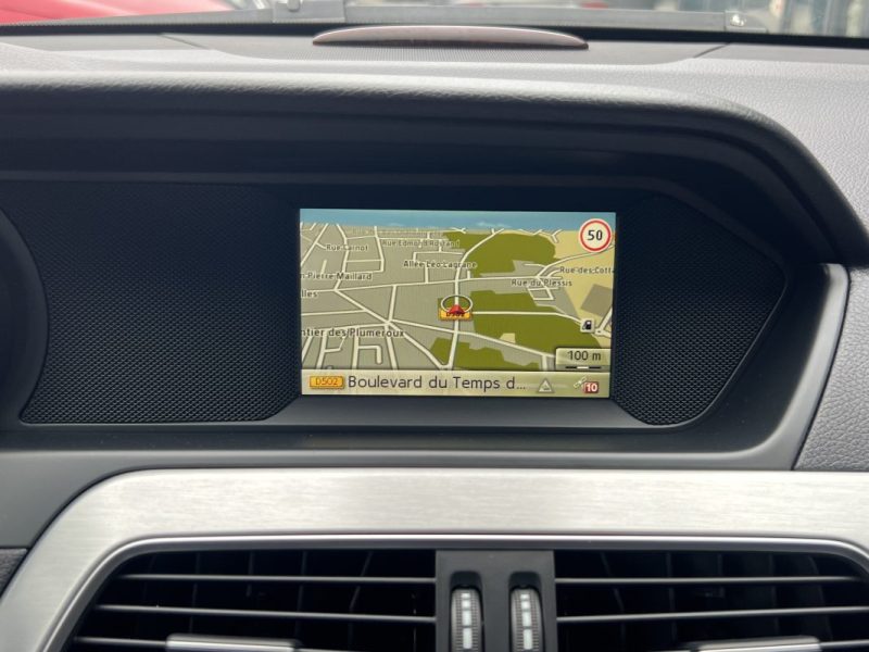 MERCEDES CLASSE C III PHASE 2 COUPE 220 D 2.2 170 Cv BOITE AUTO 7 / GPS CRIT AIR 2 - GARANTIE 1 AN