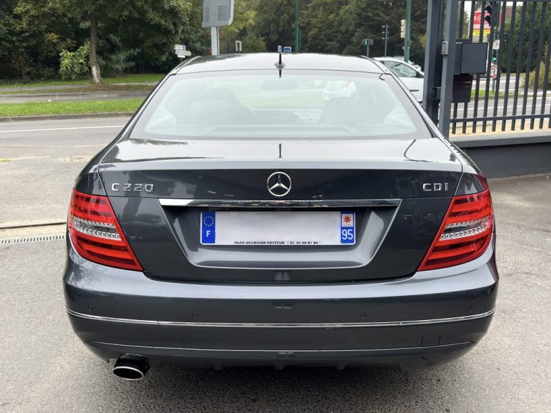 MERCEDES CLASSE C III PHASE 2 COUPE 220 D 2.2 170 Cv BOITE AUTO 7 / GPS CRIT AIR 2 - GARANTIE 1 AN