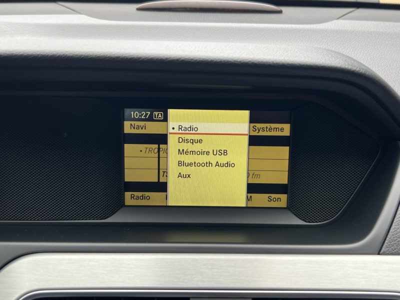 MERCEDES CLASSE C III PHASE 2 COUPE 220 D 2.2 170 Cv BOITE AUTO 7 / GPS CRIT AIR 2 - GARANTIE 1 AN