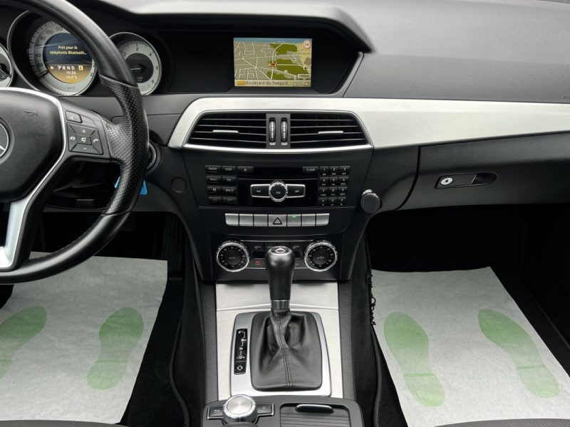 MERCEDES CLASSE C III PHASE 2 COUPE 220 D 2.2 170 Cv BOITE AUTO 7 / GPS CRIT AIR 2 - GARANTIE 1 AN