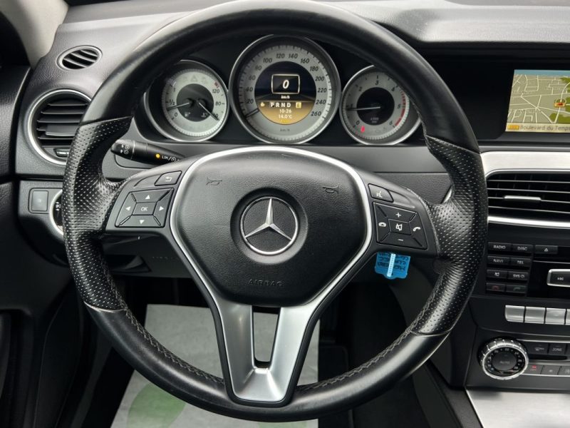 MERCEDES CLASSE C III PHASE 2 COUPE 220 D 2.2 170 Cv BOITE AUTO 7 / GPS CRIT AIR 2 - GARANTIE 1 AN