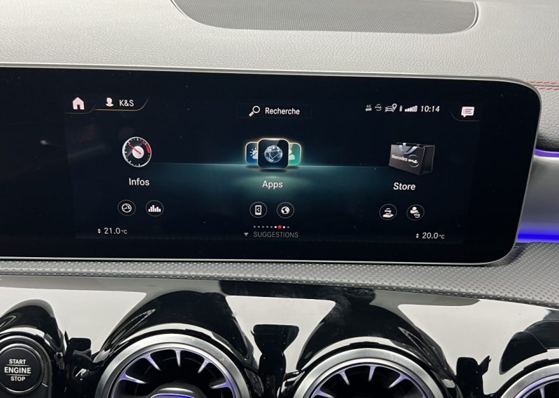 MERCEDES CLA II 200 AMG LINE 163 Cv BVA7 TOIT OUVRANT APPLE & ANDROID VIRTUAL COCKPIT Garantie 1 an