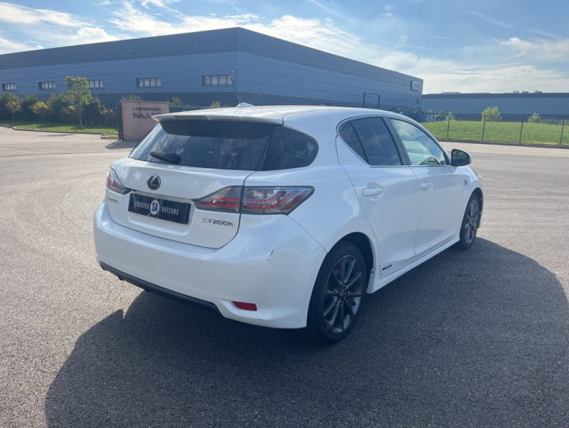 LEXUS CT 200H F-SPORT 136CH HYBRIDE 2012
