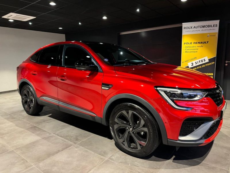RENAULT ARKANA 1.3 TCE RS LINE 160 EDC / TOIT NOIR / BECQUET NOIR / 1ERE MAIN / ENTRETIEN RENAULT  2022