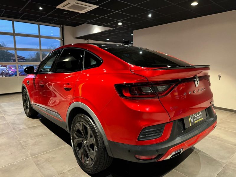 RENAULT ARKANA 1.3 TCE RS LINE 160 EDC / TOIT NOIR / BECQUET NOIR / 1ERE MAIN / ENTRETIEN RENAULT  2022