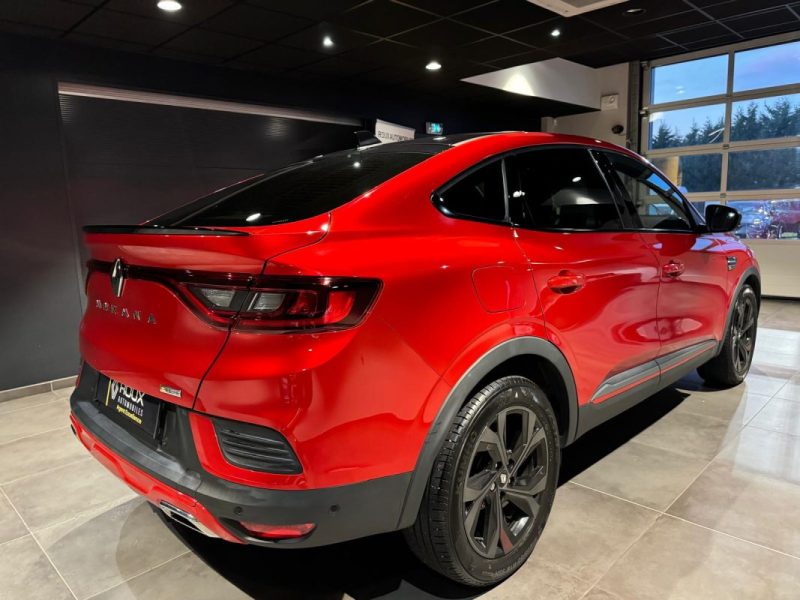 RENAULT ARKANA 1.3 TCE RS LINE 160 EDC / TOIT NOIR / BECQUET NOIR / 1ERE MAIN / ENTRETIEN RENAULT  2022