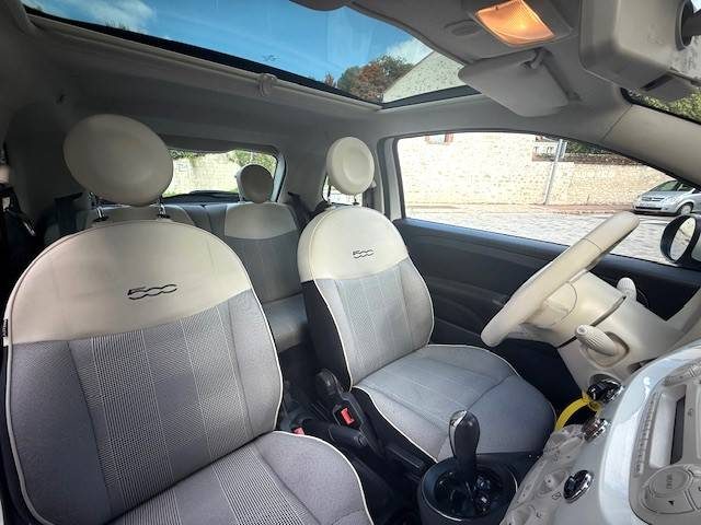FIAT 500 1.2 8V 69CH LOUNGE DUALOGIC / 1ERE MAIN / BOITE AUTO  2015