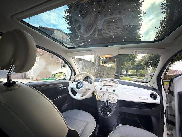 FIAT 500 1.2 8V 69CH LOUNGE DUALOGIC / 1ERE MAIN / BOITE AUTO  2015